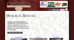 Desktop Screenshot of foreverinconcrete.com